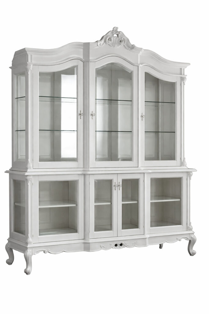 meredith 3 door display cabinet