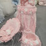 pink 'little princess' moses set